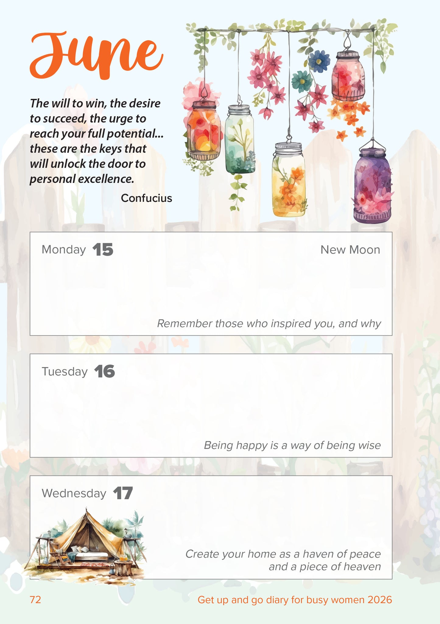 CASEBOUND Diary for Busy Women 2026