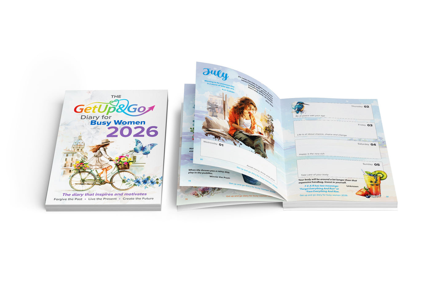 The Get Up & Go Diary for Busy Women 2026