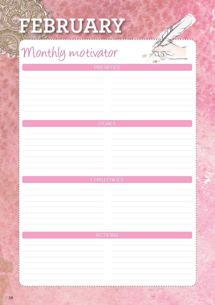 Daily Planner for Busy Women 2026