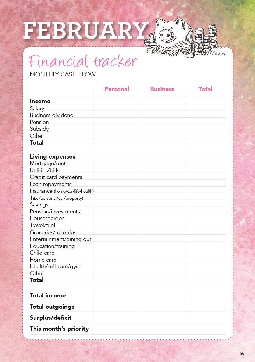 Daily Planner for Busy Women 2026