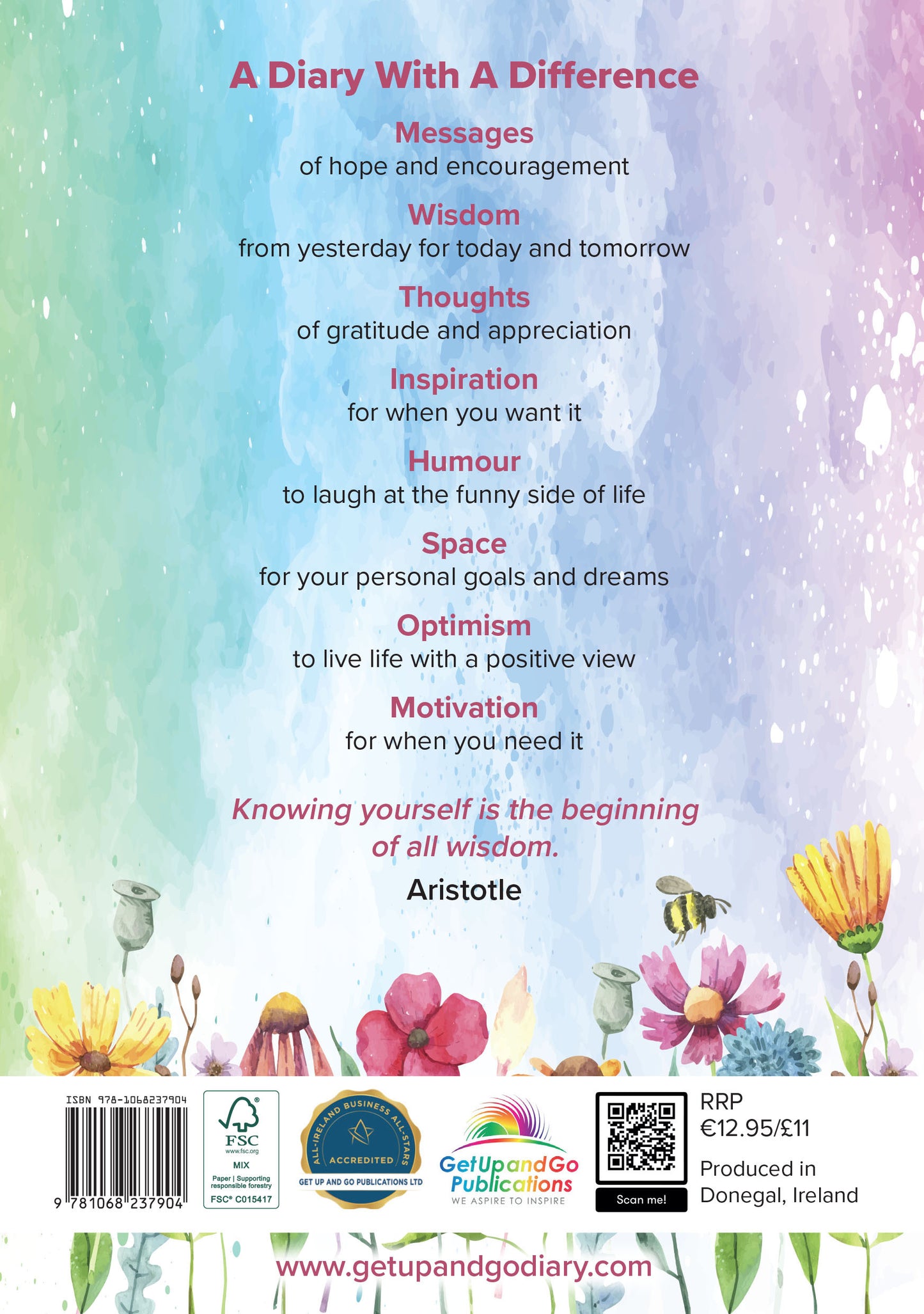 The Get Up and Go Inspirational Diary 2026