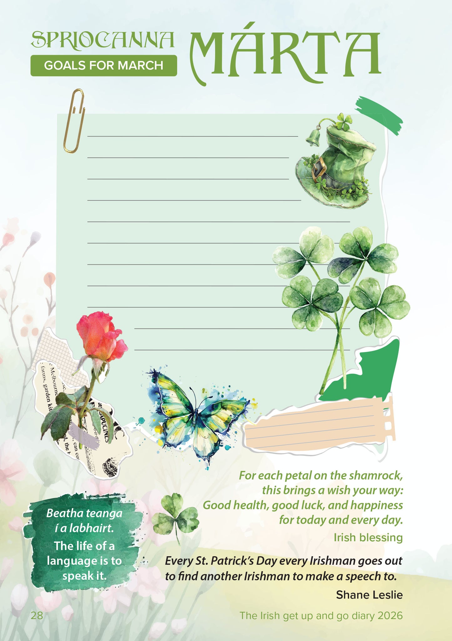 The Get Up & Go Inspirational Diary 2026